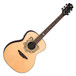 Luna Celtic Horse Grand Concert Electro Acoustic Guitar, Natural