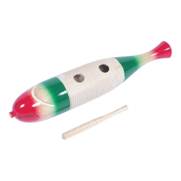 Performance Percussion Multicolour Wood Fish Guiro
