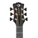 Luna Art Nouveau inspired Electro Acoustic Guitar, Natural