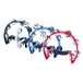 Performance Percussion 1/2 Moon Tambourine, Red