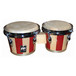 Performance Percussion dwóch ton drewna bongosy, chrom    elementy konstrukcyjne