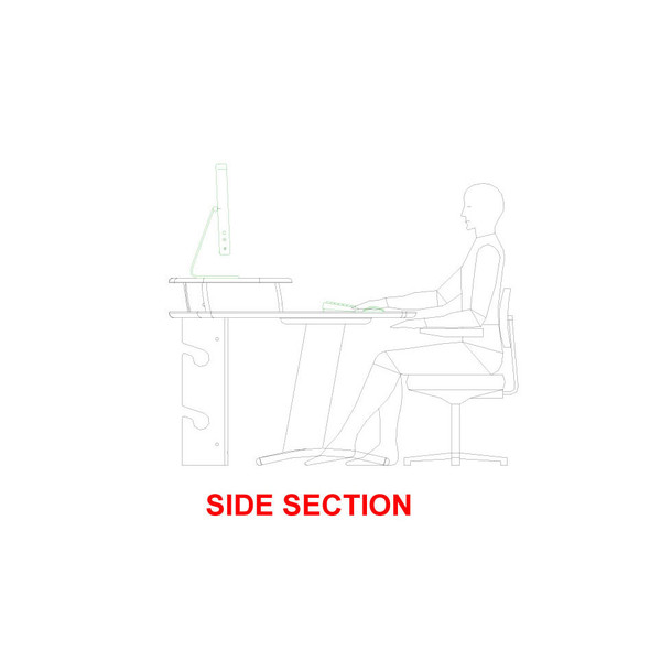 AKA Design ProEdit Studio Desk + 12U Rack, Jointer Kit & LH Worktop 3