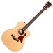 Taylor 214ce Deluxe Grand Auditorium Electro Acoustic Guitar, Natural