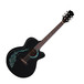 Luna Fauna Koi Folk Electro Acoustic Guitar, Abalone Koi on black