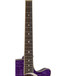 Luna Fauna Eclipse Folk Electro Acoustic Guitar, Trans Purple