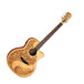 Luna Henna Paradise Electro Acoustic Guitar, Spruce