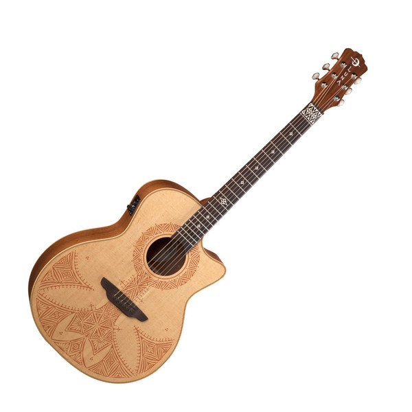 Luna Henna Sahara Electro Acoustic Guitar