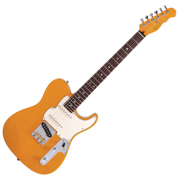 Fret King Blue Label Country Squire Super S, Butterscotch