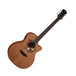 Luna Oracle Butterfly Grand Concert Electro Acoustic Guitar