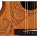 Luna Oracle Tattoo Grand Concert Electro Acoustic Guitar