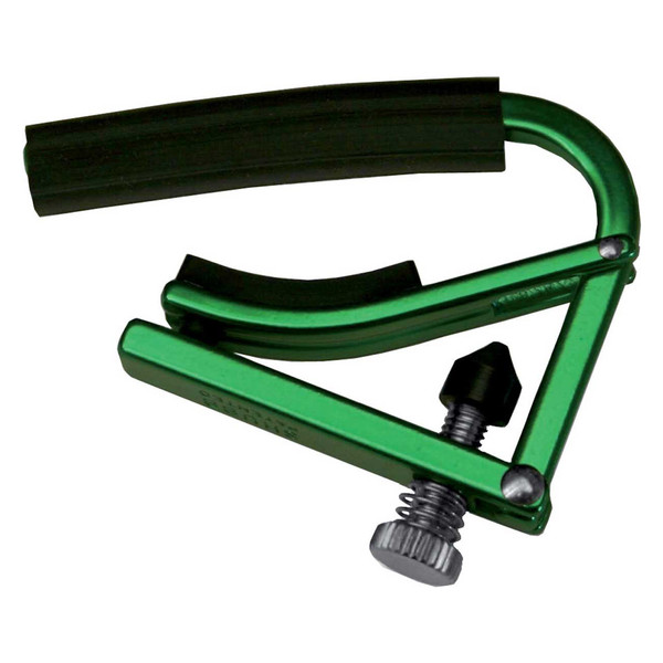 Shubb L1 Steel String Guitar Capo, Green