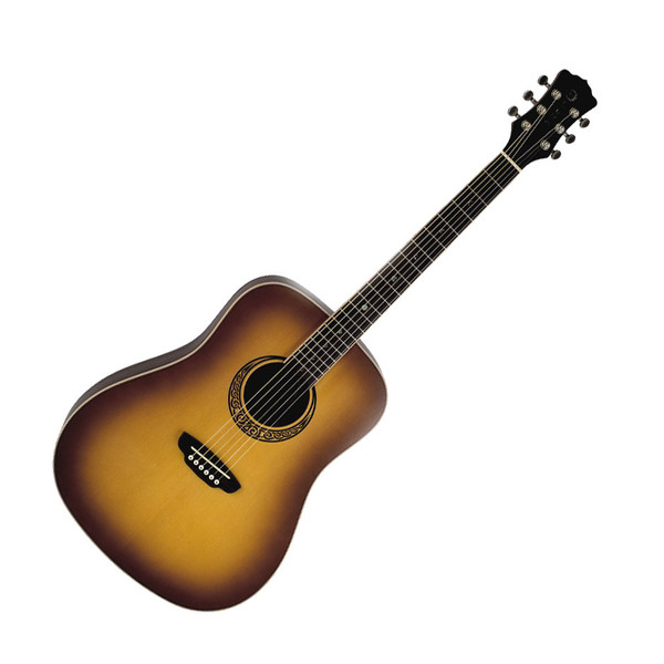 Luna Muse Burst Dreadnought Acoustic Guitar