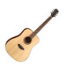Luna Gypsy Muse Dreadnought Acoustic Guitar + Hard Shell Case