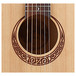 Luna Gypsy Muse Parlor Acoustic Guitar with Built In Tuner