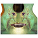 Luna Gypsy Spirit of the Night Acoustic Guitar