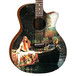 Luna Gypsy Lady of Shalott Acoustic Guitar
