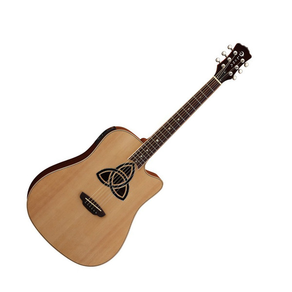 Luna Trinity Dreadnought Cutaway Electro Acoustic Guitar