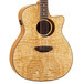 Luna Woodland Quilted Ash Grand Concert Electro Acoustic Guitar