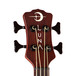 Luna Tattoo Electro Acoustic Bass, Cedar