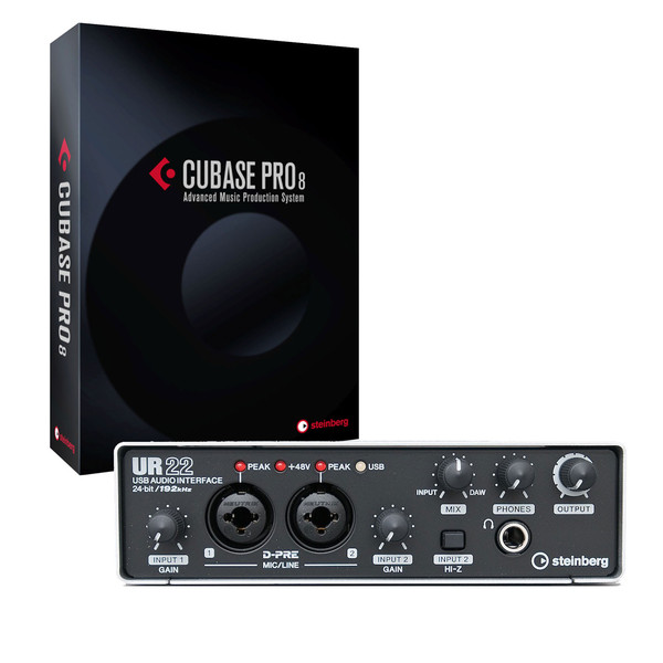 DISC Steinberg Cubase Pro 8 Ultimate Recording Bundle at Gear4music