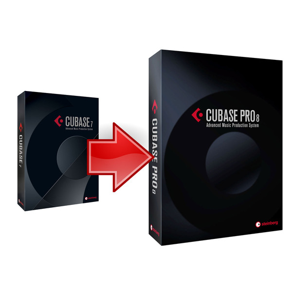 Steinberg Cubase Pro 8 Music Production Software Update from Cubase 7