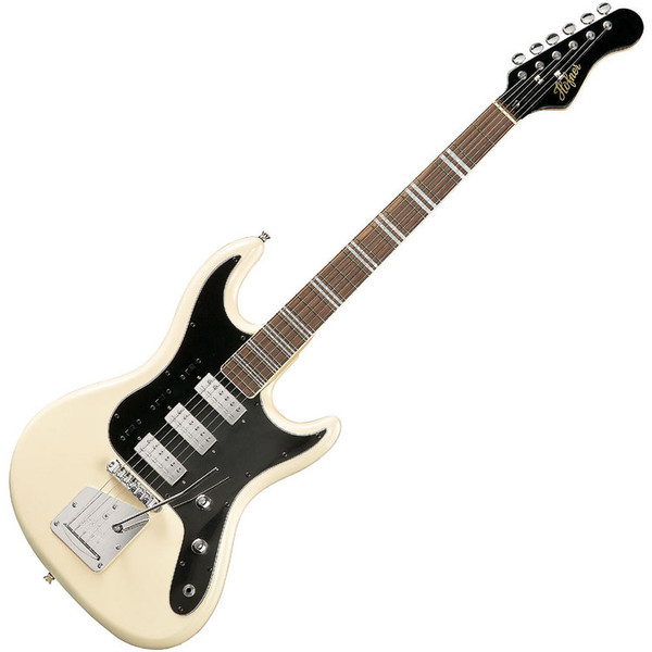 Hofner HCT Galaxie Electric Guitar, White