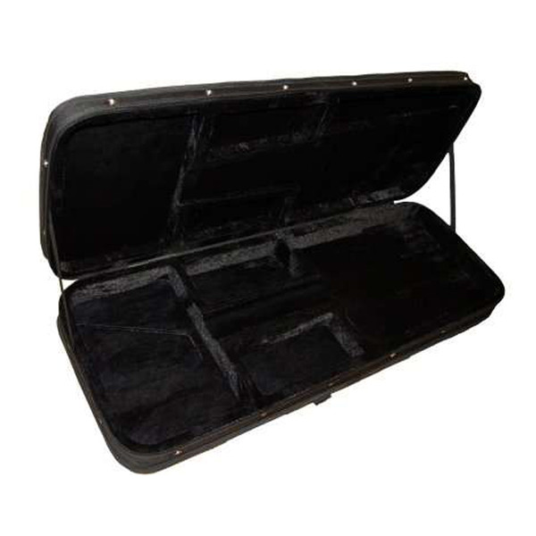 Kinsman Hard Foam Electric Guitar Case - Black 