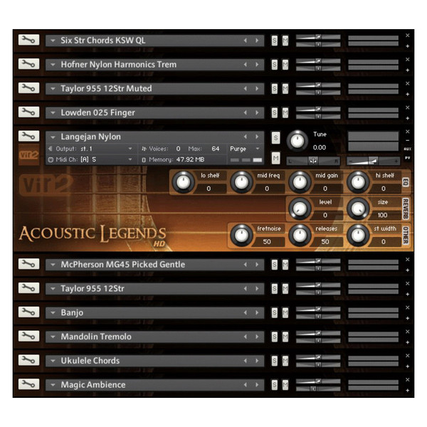 Vir2 Instruments Acoustic Legends HD