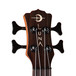 Luna Baritone Electro Acoustic Ukulele Bass, High Tide Tobacco Burst