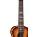 Luna Baritone Electro Acoustic Ukulele Bass, High Tide Tobacco Burst