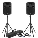 SubZero 800W 10" Passive PA Speaker Bundle
