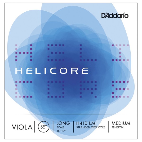 Helicore Viola String Set, Long Scale, Medium Tension