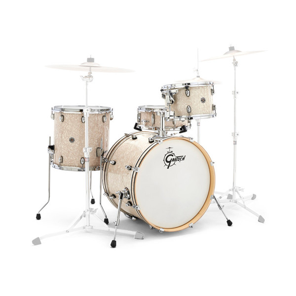 Gretsch Drums Catalina Club 22'' 4 Piece Shell Pack, Vintage Pearl