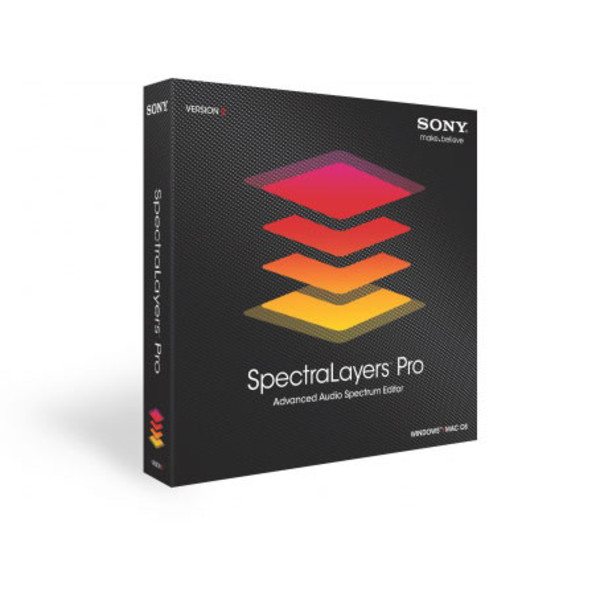 Sony SpectraLayers Pro 2, Advanced Audio Spectrum Editor  