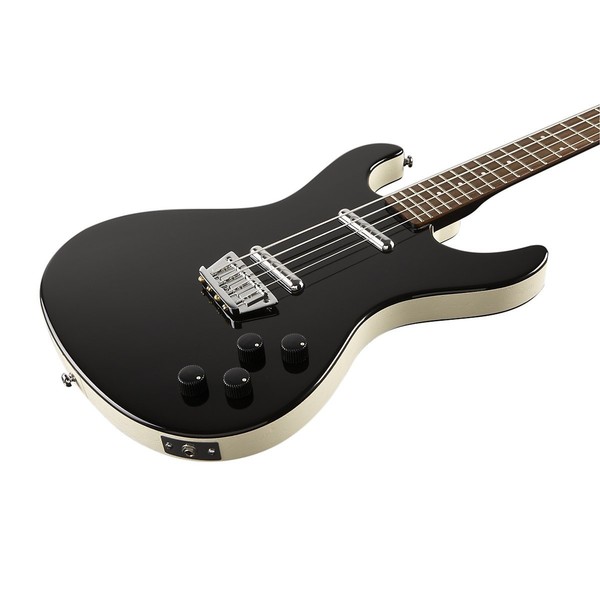 DISC Danelectro Hodad Bass Guitar, Gloss Black at Gear4music
