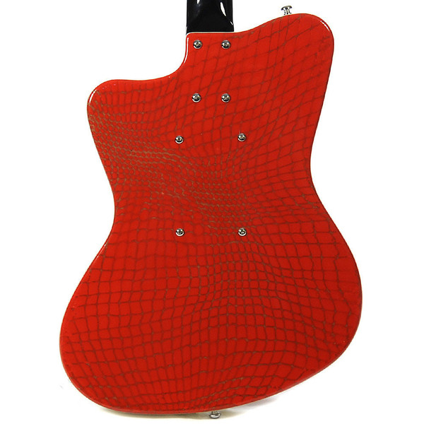 Danelectro 67 Heaven Guitar, Alligator Red 3