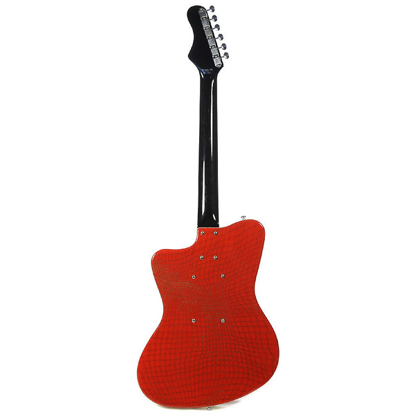 Danelectro 67 Heaven Guitar, Alligator Red 4