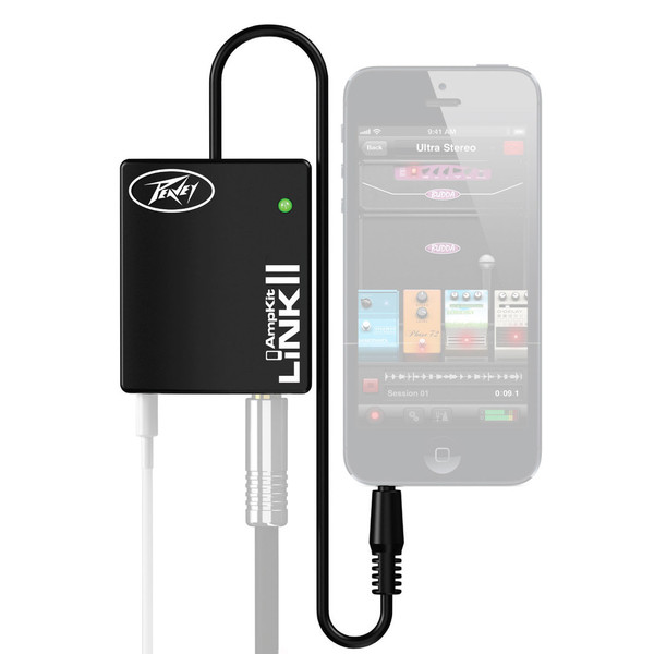 Peavey AmpKit LiNK II Guitar Audio Interface, iOS Android