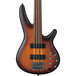 Ibanez SRF700 Bass Guitar, Brown Burst Flat