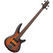 Ibanez SRF700 Bass Guitar, Brown Burst Flat