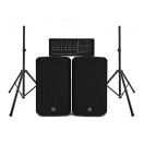 SubZero SZPA-612 250W 12" PA System with Stands