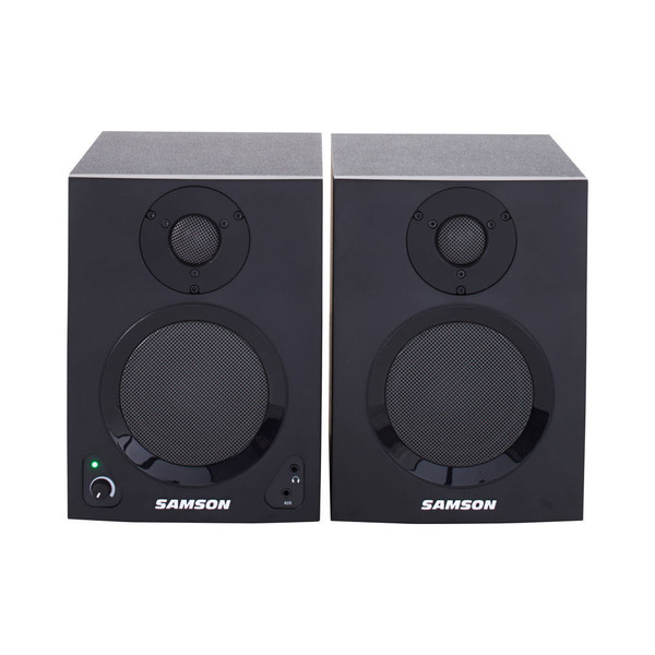 Samson MediaOne BT4 Active Studio Monitors with Bluetooth, Pair, Front