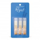 Royal by D'Addario Alto Saxophone Reeds, 2.5 (3 Pack)