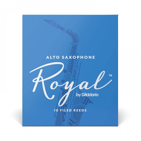 Royal by D'Addario Alto Saxophone Reeds, 1.5 (10 Pack)