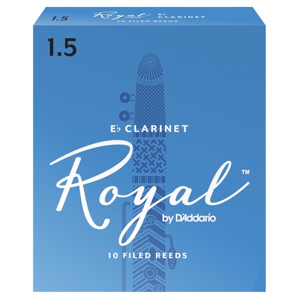 Royal by D'Addario Eb Clarinet Reeds, 1.5 (10 Pack)