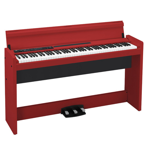 Korg LP-380 Digital Piano, Red