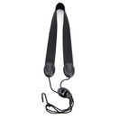 Rico Fabric Saxophone Strap, Black