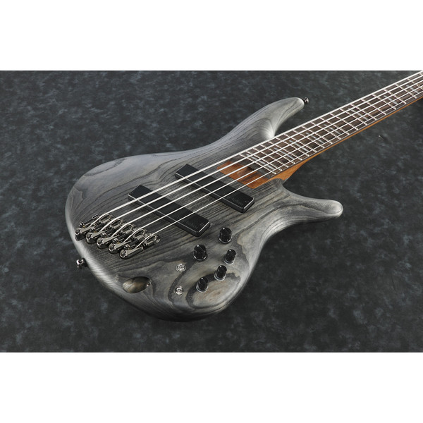 Ibanez SRFF805 Fanned Fret 5 String, Black Stain at Gear4music