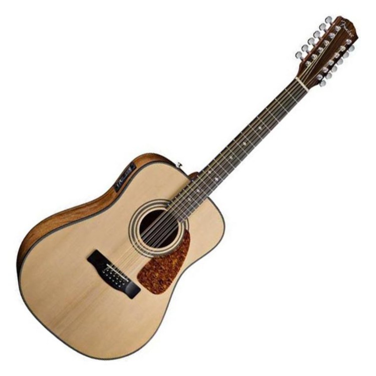 Fender CD-160SE 12 String Electro Acoustic Guitar, Natural na ...