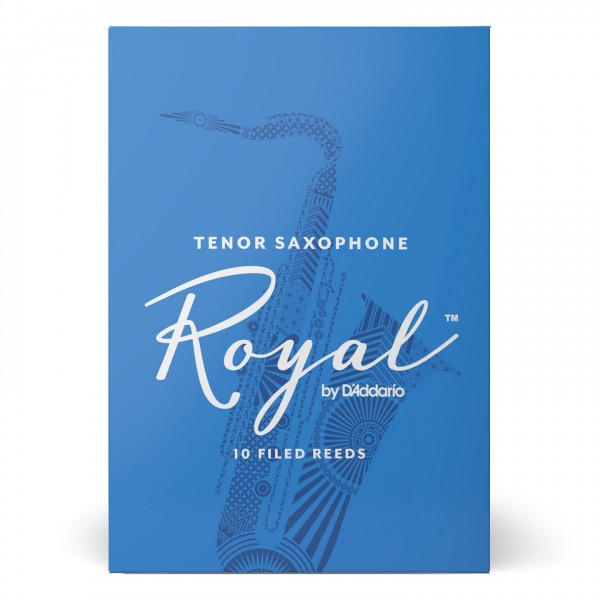 Royal by D'Addario Tenor Saxophone Reeds, 2 (10 Pack)